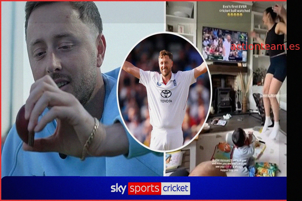Robinson y Tongue parten un bate de cricket por la mitad tras conseguir cinco wickets cada uno