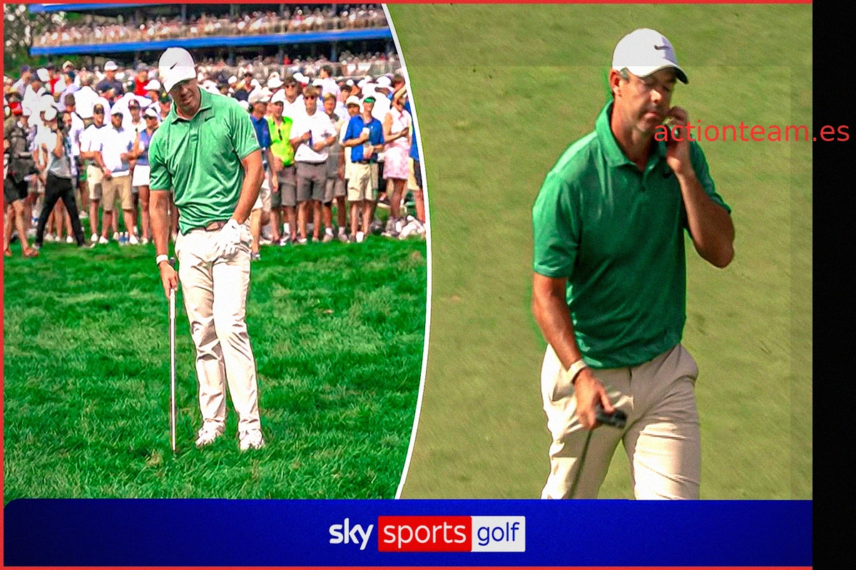 Rory McIlroy comete un "terrible error" en el hoyo 17 y pierde impulso en el BMW Championship