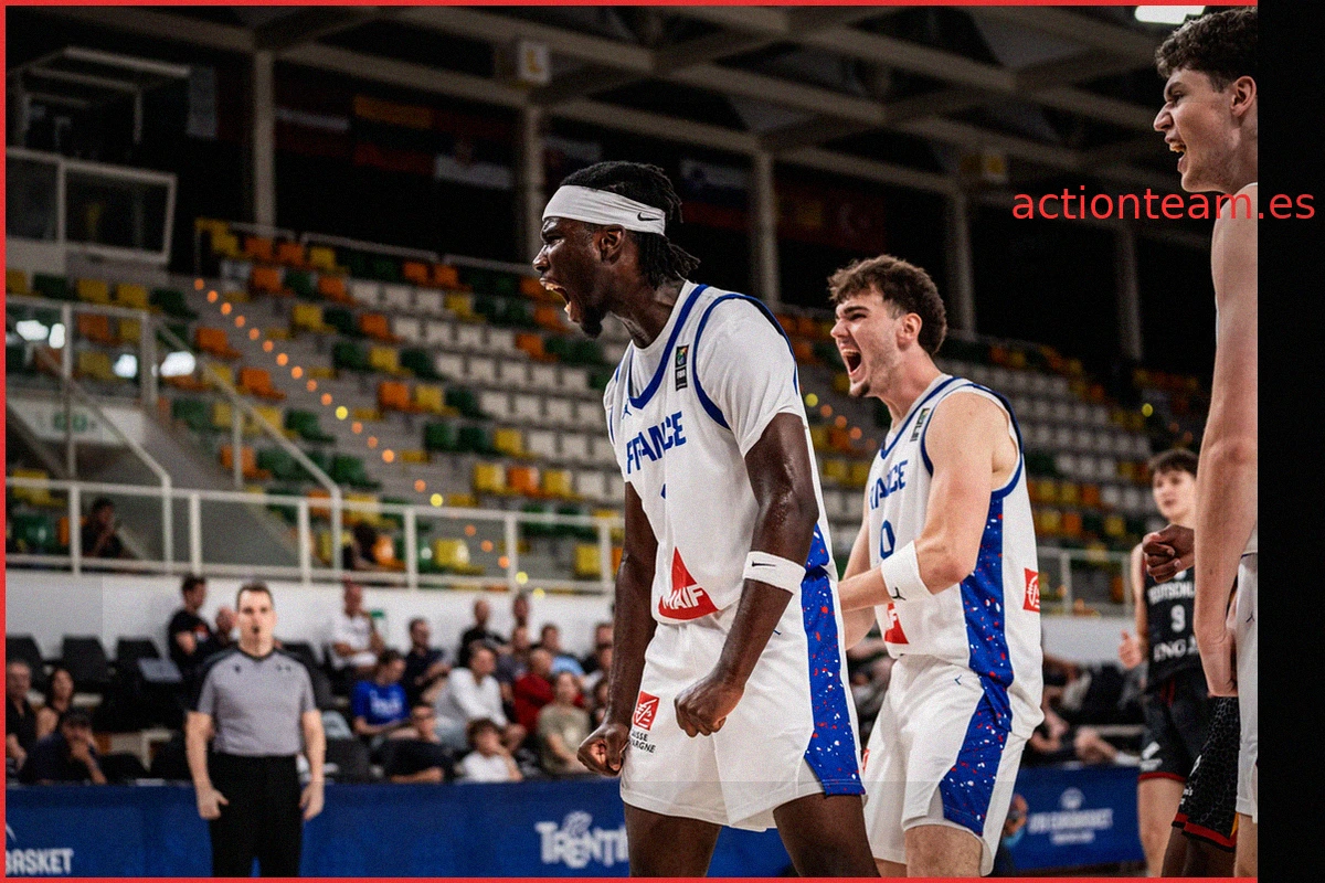 Euro U18: Francia domina a Alemania y se clasifica para las semifinales
