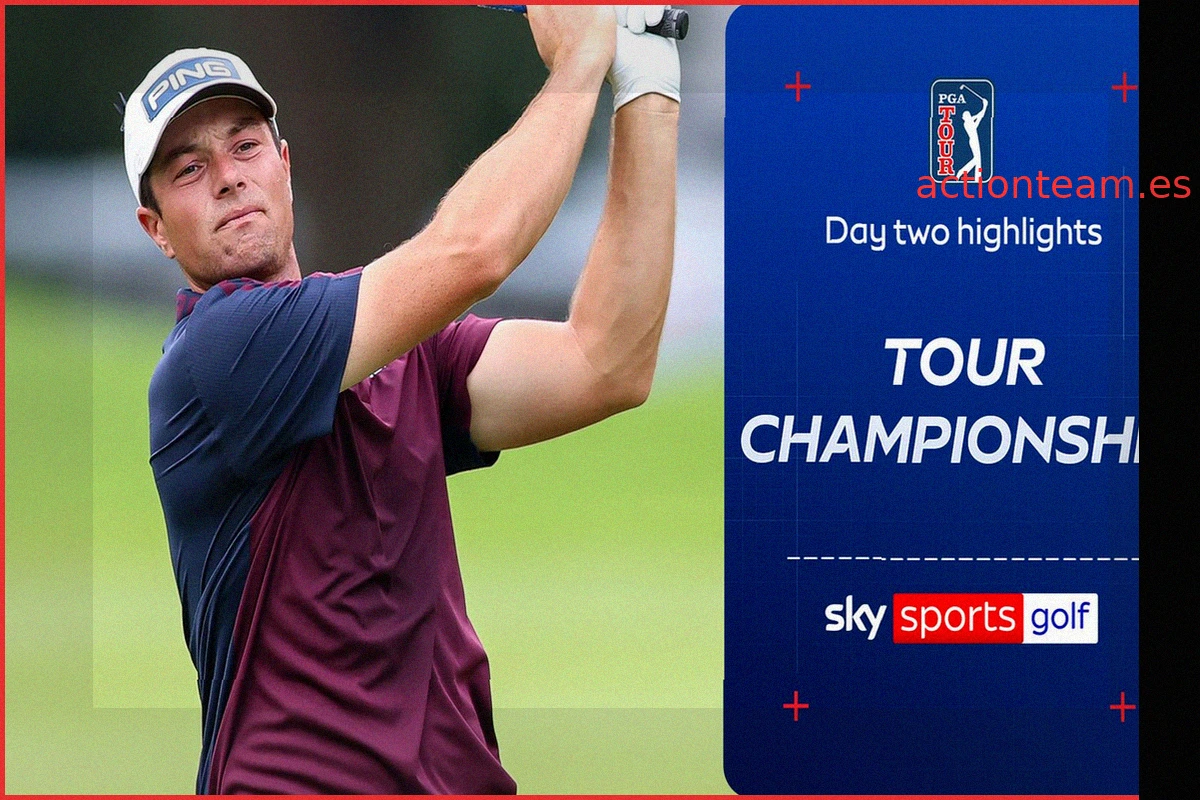 McIlroy's Tour Championship hopes fade as Scheffler chases Hovland on day two